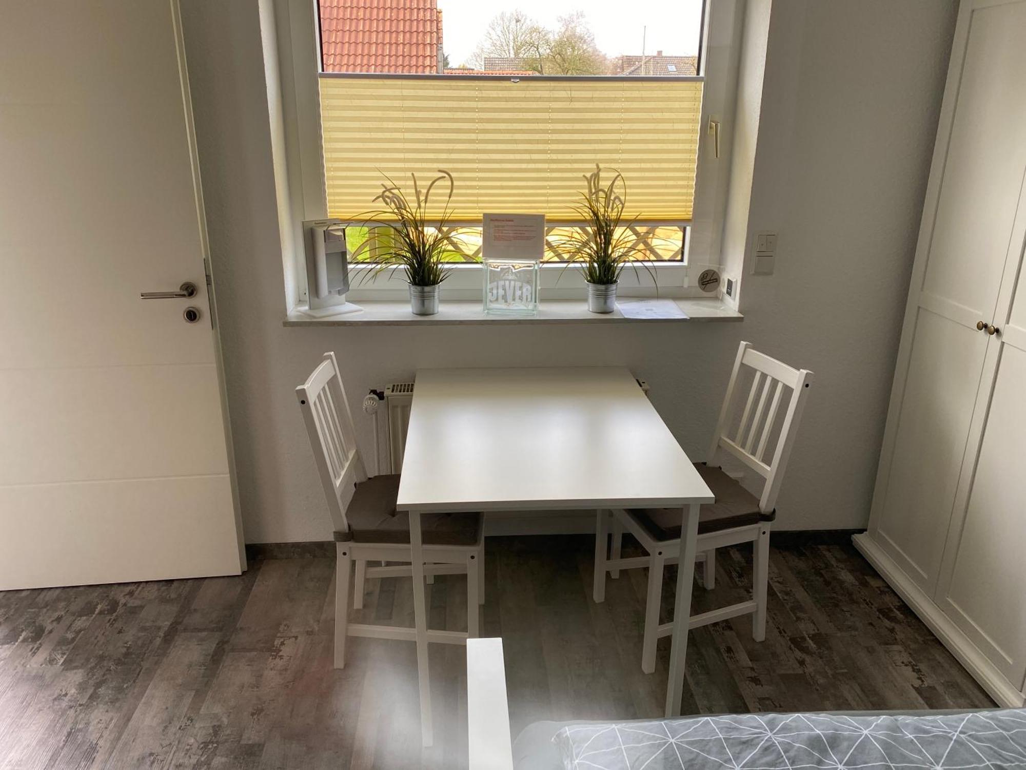 Modernes 21 m² Apartment ruhig, modern, zentral Jever Buitenkant foto